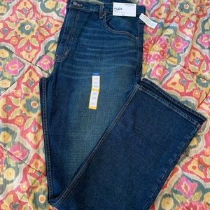 Mens Arizona straight leg boot cut jeans. Size 38x36